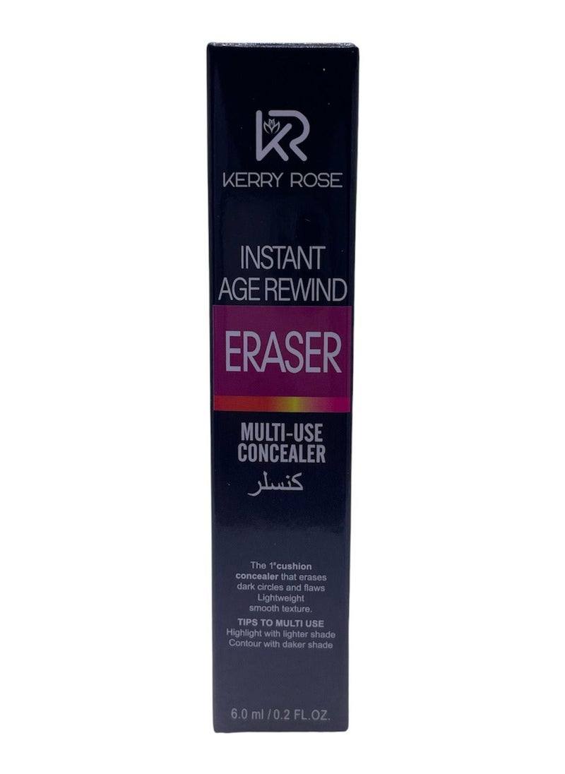 Creamy concealer with medium build coverage. It gives the skin a satin texture, and with its unique formula, it is non-greasy and provides 12-hour hold