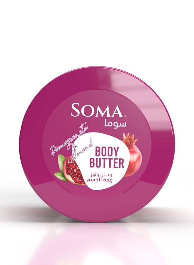 سوما زبدة الجسم رمان ولوز 350 جم - Image 2