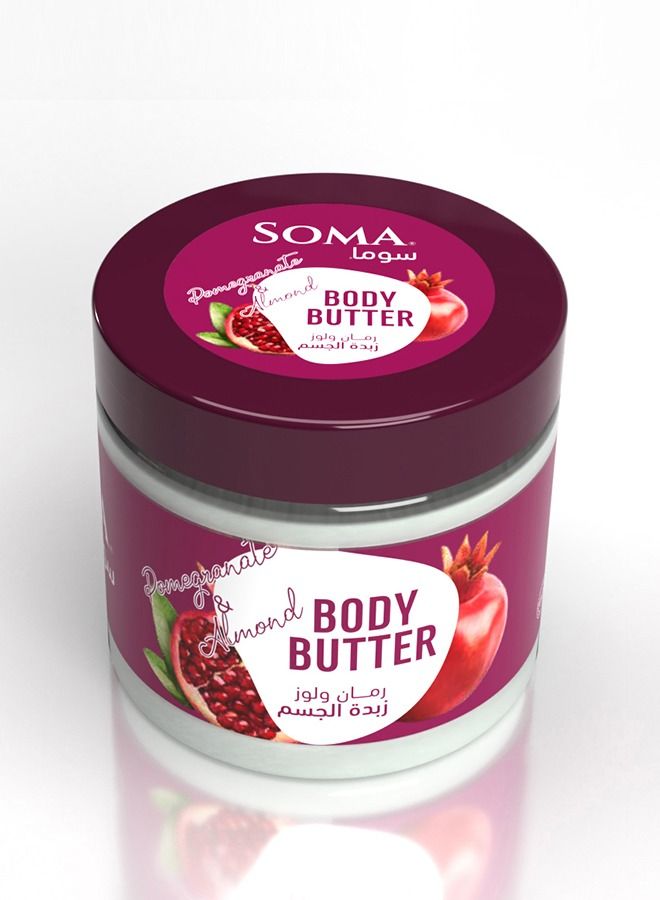 سوما زبدة الجسم رمان ولوز 350 جم - Image 1