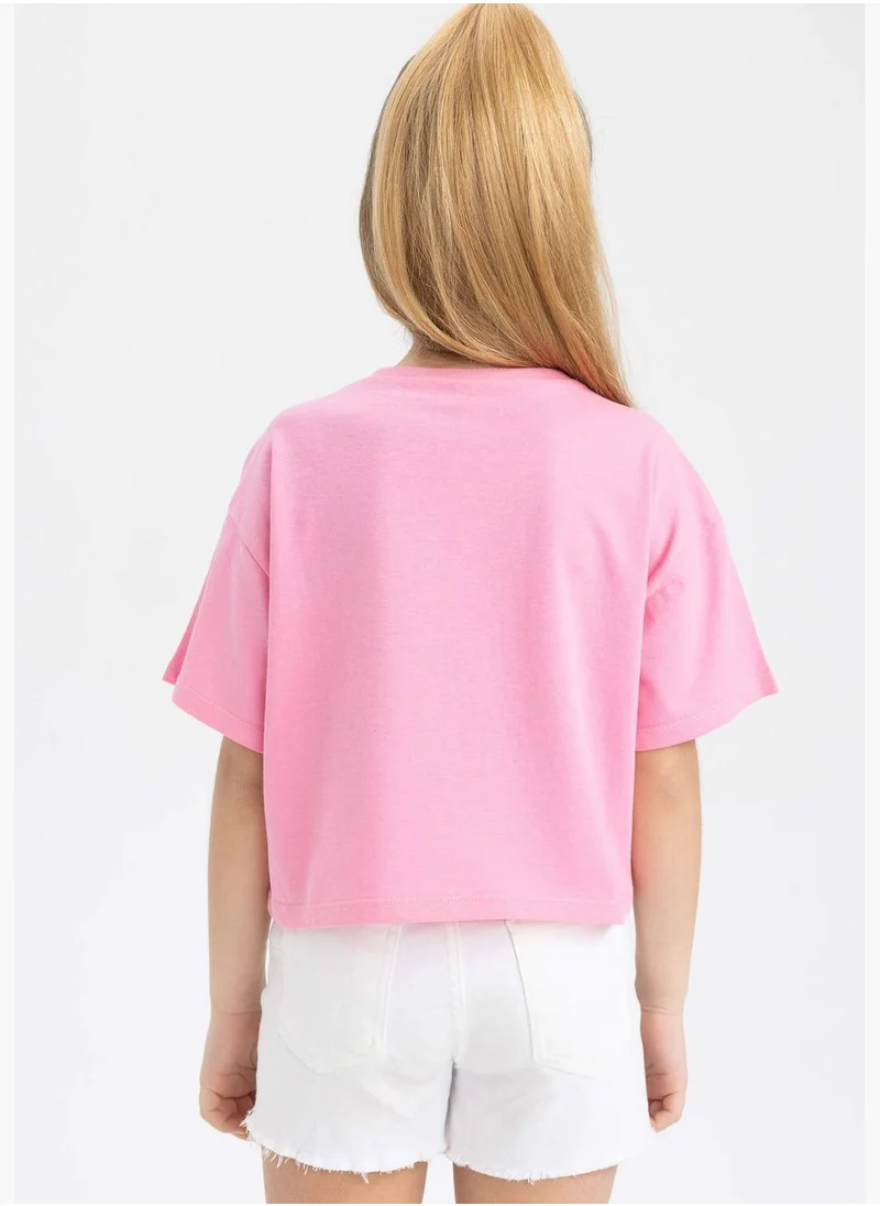 ديفاكتو Girl Knitted Short Sleeve Body