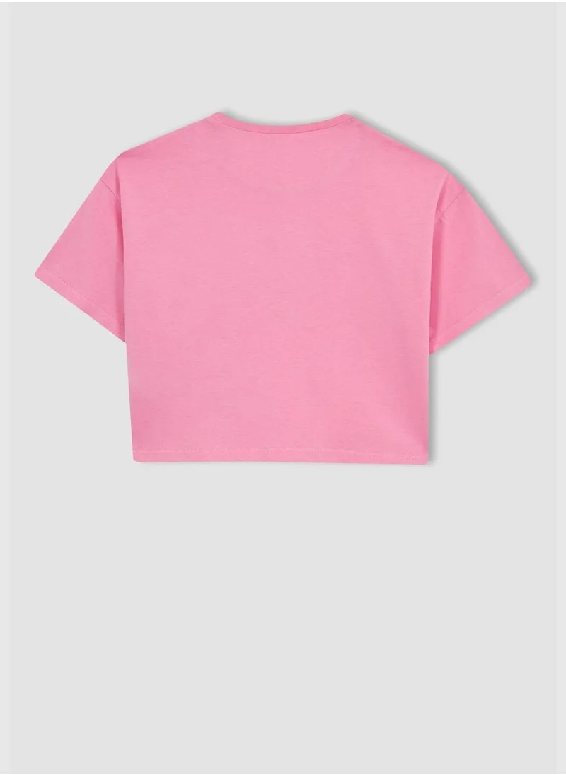 ديفاكتو Girl Knitted Short Sleeve Body