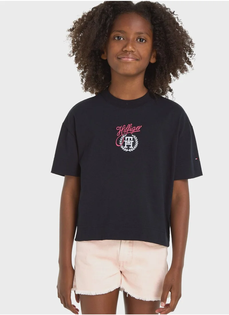 TOMMY HILFIGER Kids Monogram T-Shirt