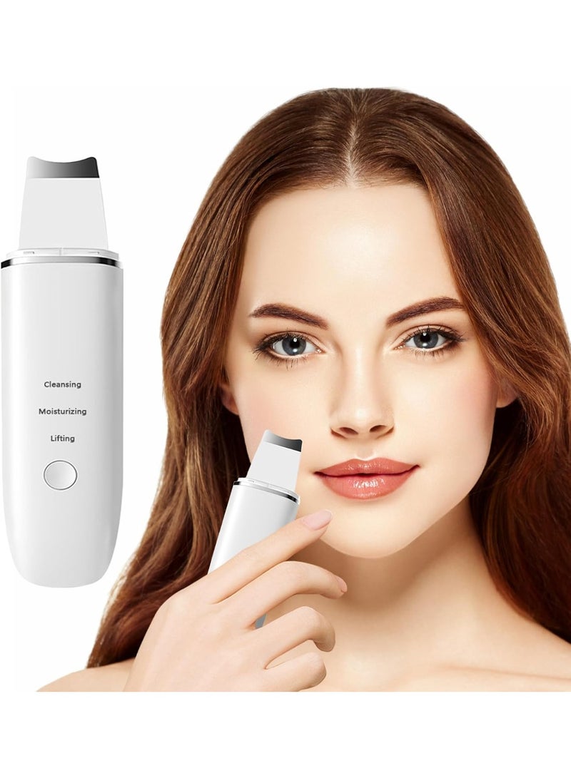 Skin Scrubber – Ultrasonic Exfoliator with 3 Modes, Deep Pore Cleaner & Blackhead Remover for Daily Facial Care - Image 1