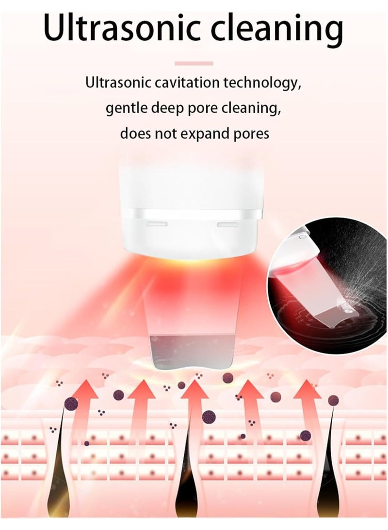 Skin Scrubber – Ultrasonic Exfoliator with 3 Modes, Deep Pore Cleaner & Blackhead Remover for Daily Facial Care - Image 3