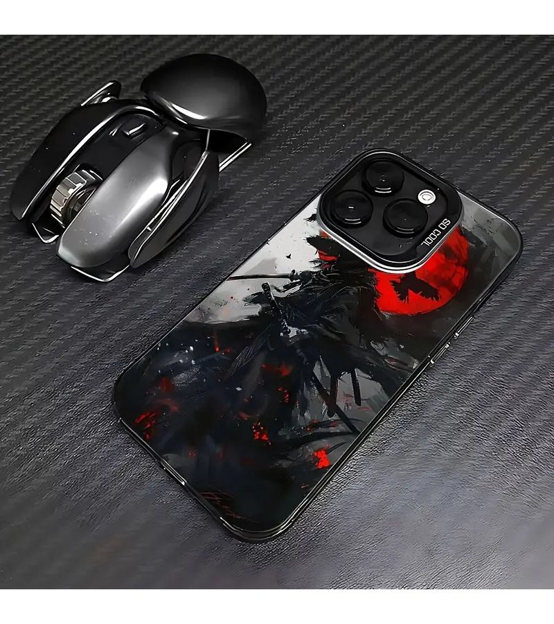 Classic Japanese Samurai Pattern Phone Case Bushido Spirit Power Protection For Men Pursuing Courage And Discipline Compatible With Transsion Infinix GT10 Pro Hot 10 Play Hot 11 Play Hot 12 Play Hot 30i Hot 40 Note 40 Zero 30 Spark Go Mixed Color 1 Daily - Image 4