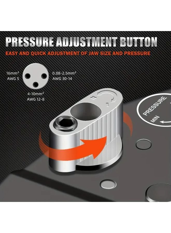 SJ 305C TE1200PCS Automatic Adjustment Ratchet Crimping Tool Set For Cable Connectors - Image 5