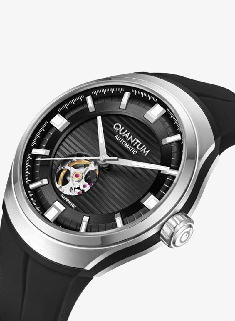 Quantum ساعة أنالوج سيليكون للرجال QMG1203.351 - 43 مم - Image 2
