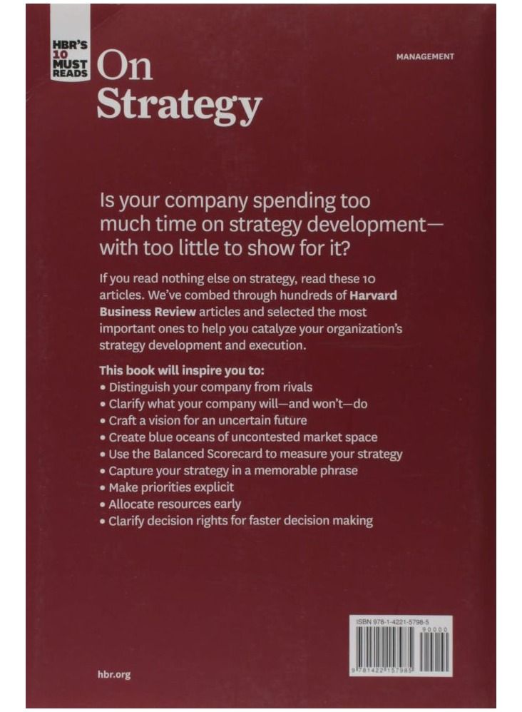 HBR's 10 Must Reads On Strategy (Including Featured Article "What Is Strategy?" By Michael E. Porter)  - Image 2
