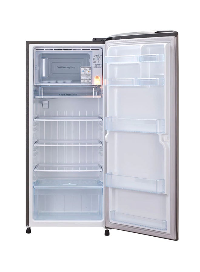LG Single Door Refrigerator 190L GR-231ALLB Silver - Image 2