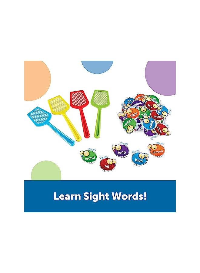 Learning Resources Resources Sight Word Swat a Sight Words Game - 114 Pieces, Ages 5+ Phonic Games for Kids, Educational Games, Sight Word Games. Brain Games for Kids - Image 2