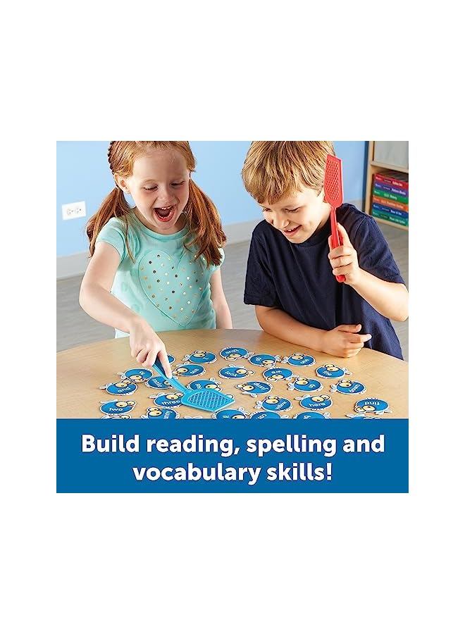 Learning Resources Resources Sight Word Swat a Sight Words Game - 114 Pieces, Ages 5+ Phonic Games for Kids, Educational Games, Sight Word Games. Brain Games for Kids - Image 3
