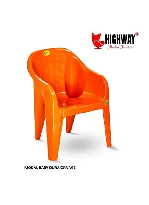 HIGHWAY Highway Futura Plastic Baby Chair Orange 1 PCs  - Image 2