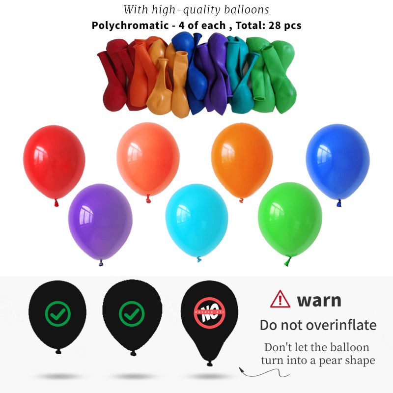 IMISNO Balloon Column Kit for Floor-Balloon Columns with Stand, Base and Pole,Balloon Tower Backdrop Decoration for Wedding, Baby Shower, Birthday Party, or Bachelorette Parties (MULTICOLOR) - Image 4