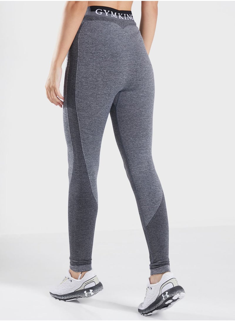 Gym King - Logo Tights - Image 1