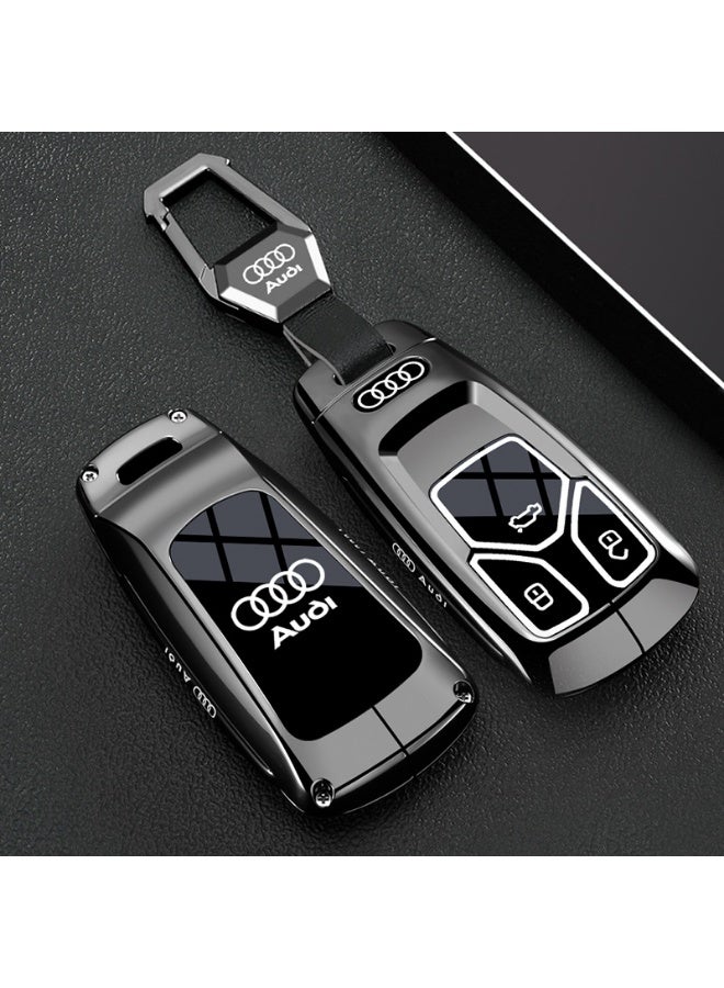 Audi 2025 Audi Q5L special key set luxury 2024 A4L premium car key all inclusive protective case for men and women General Motors keychain - Image 1