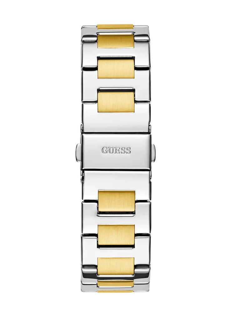 GUESS Ladies 2-Tone Stainless Steel Multi-Function Watch 38mm Green Dial Quartz – GW0769L4 - Image 3