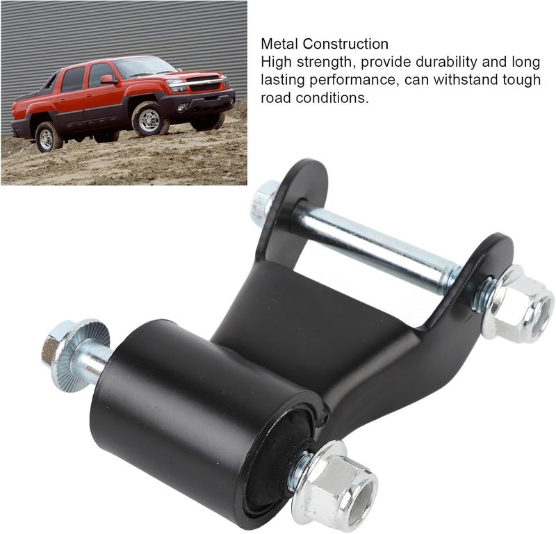 Car Rearward Leaf Spring Shackle, Rear Rearward Leaf Spring Shackle 722-029 Metal Enhanced Performance Rear Leaf Spring Shackle for 1500 HD Classic 2500 HD - Image 3