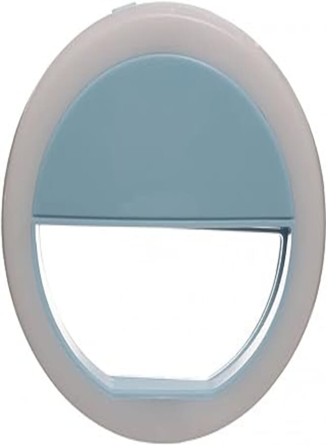 generic Selfie Ring Light For Smart Phone, Blue White