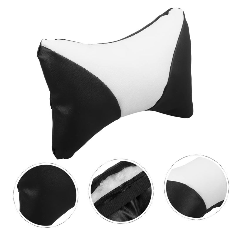 Ergonomic Memory Foam Neck Support Pillow Adjustable Headrest Cushion for Office Chair Black - Image 5