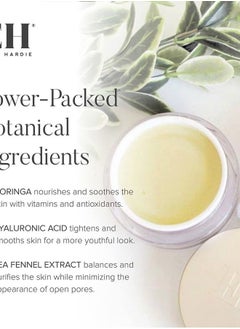 EMMA HARDIE Starter Kit: Travel Size 50ml Moringa Cleansing Balm, Travel Size 15ml Midas Touch Revitalising Cream & Professional Cleansing Cloth, Packed in a Cosmetic Bag, Natural & Cruelty Free  - Image 4