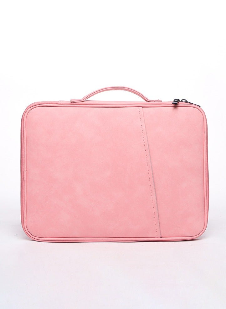 Tablet Sleeve Case for 10.9 inch New iPad / 11 inch iPad Pro / 10.2 inch iPad / 10.9" iPad Air / 10.5 inch iPad Pro Air, Galaxy Tab A8 10.5" Protective Bag, Fit Apple Smart Keyboard, Pink - Image 2