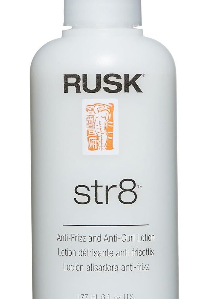 RUSK Str8 Anti-Frizz and Anti-Curl Lotion - 6 Oz - Image 1