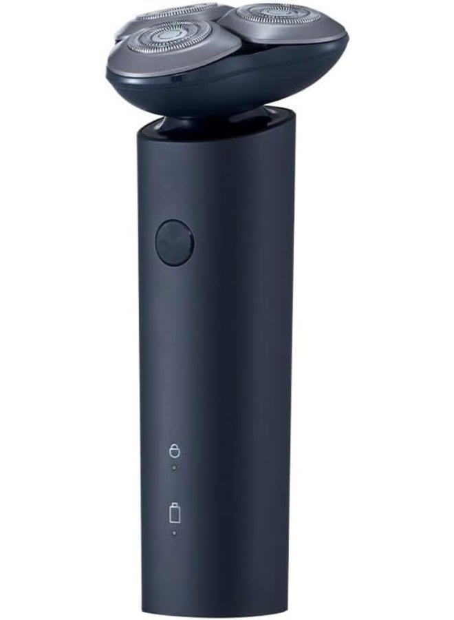 Xiaomi Electric Shaver S101 BHR7456GL Rechargeable Men's Electric Razor with Triple Floating Blades, Dual Track Foil System, Wet & Dry Shaving, IPX7 Waterproof, USB Type-C Charging, 60 Minutes Runtime, Navy Blue - Image 3