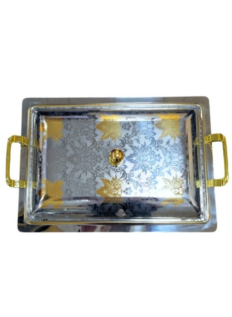 Jazz Serving tray with lid 40×29cm - Image 1