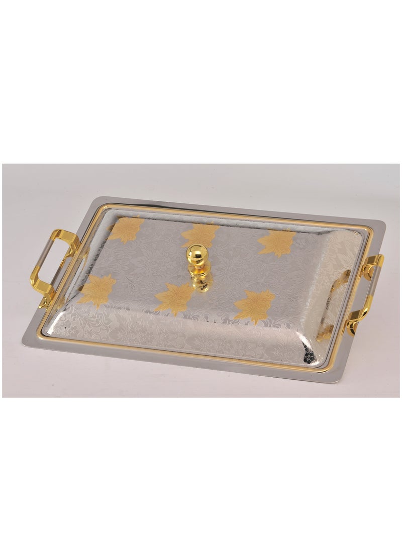 Jazz Serving tray with lid 40×29cm - Image 3