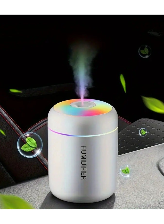كوالتي ناشر ومرطب رذاذ الزيوت العطرية العطرية مع ضوء ليلي متغير اللون ووظيفة الضباب البارد وتعزيز صحة النباتات - أنعش غرفتك ونقها بجو مهدئ، أبيض - Image 1