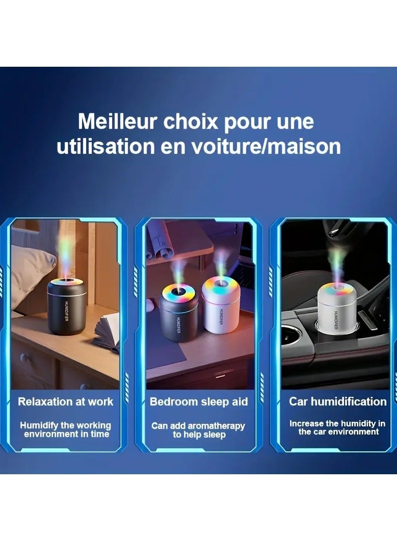 كوالتي ناشر ومرطب رذاذ الزيوت العطرية العطرية مع ضوء ليلي متغير اللون ووظيفة الضباب البارد وتعزيز صحة النباتات - أنعش غرفتك ونقها بجو مهدئ، أبيض - Image 4