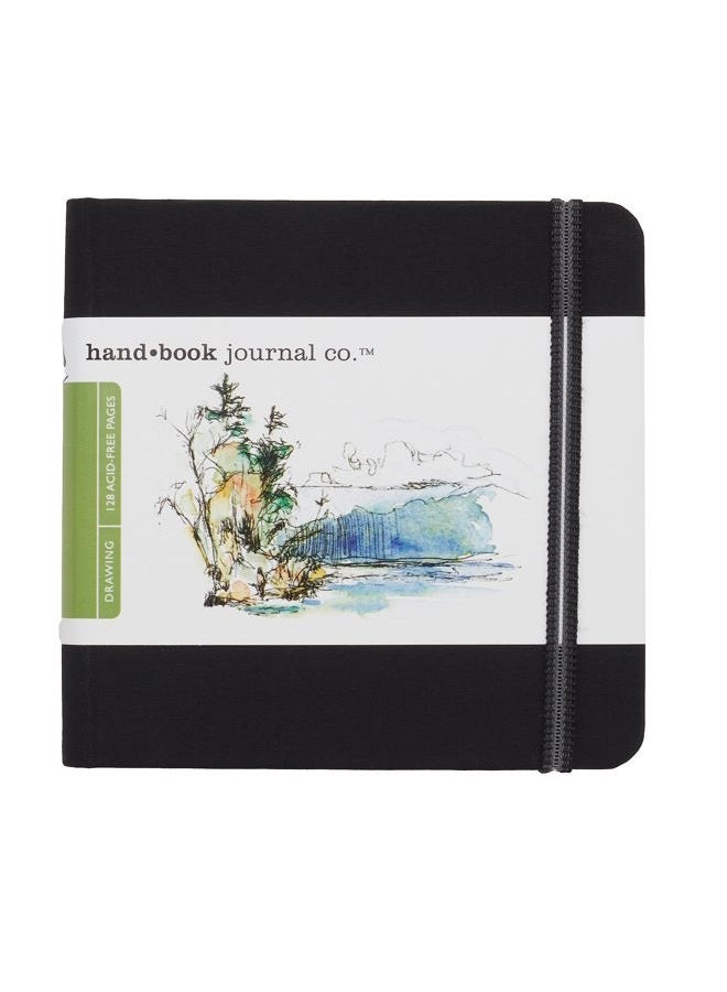 Speedball Art Products Travelogue Drawing Book, Large Landscape 5-1/2 x 8-1/4, Ivory Black Artist Journal - Image 4