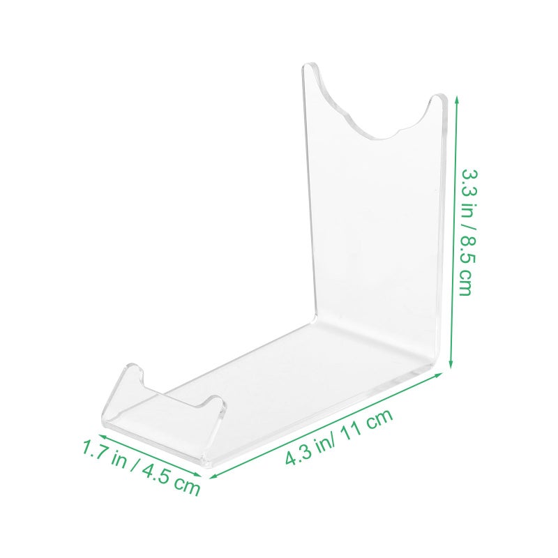 2 Pcs Acrylic Electric Razor Stand Desktop Storage Rack For Bathroom Organization - Image 3