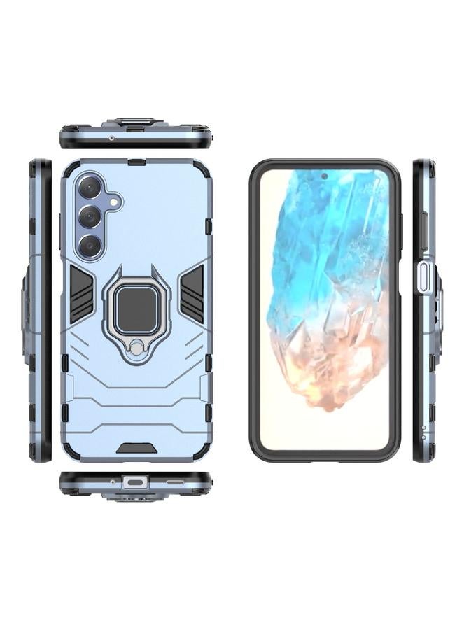 اس-توب جراب لهاتف Samsung Galaxy M35 PC + جراب هاتف واقٍ مقاوم للصدمات من مادة TPU مع حامل حلقي مغناطيسي - Image 3