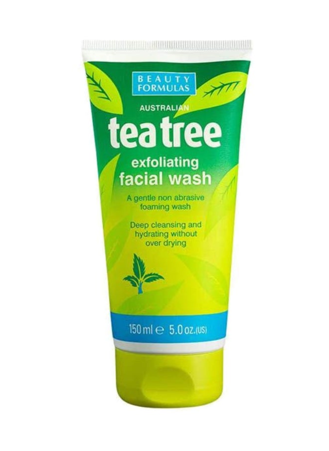BEAUTY FORMULAS Tea Tree Facial Wash 150Ml 