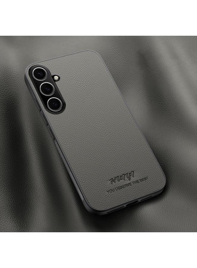 S-TOP Case For Samsung Galaxy S25 5G HUIYI Leather Magnetic Phone Case - Image 1