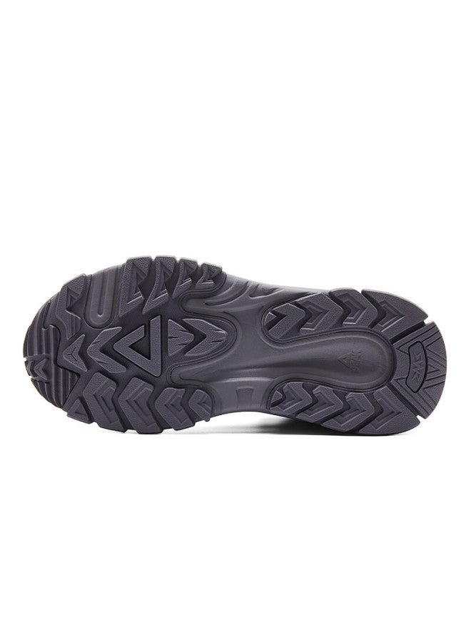 Peak High-top Cotton Shoes Qianfeng Linghu Autumn Winter Men's Fleece Warm Outdoor Casual Non-slip Sports Shoes For Men - Image 2