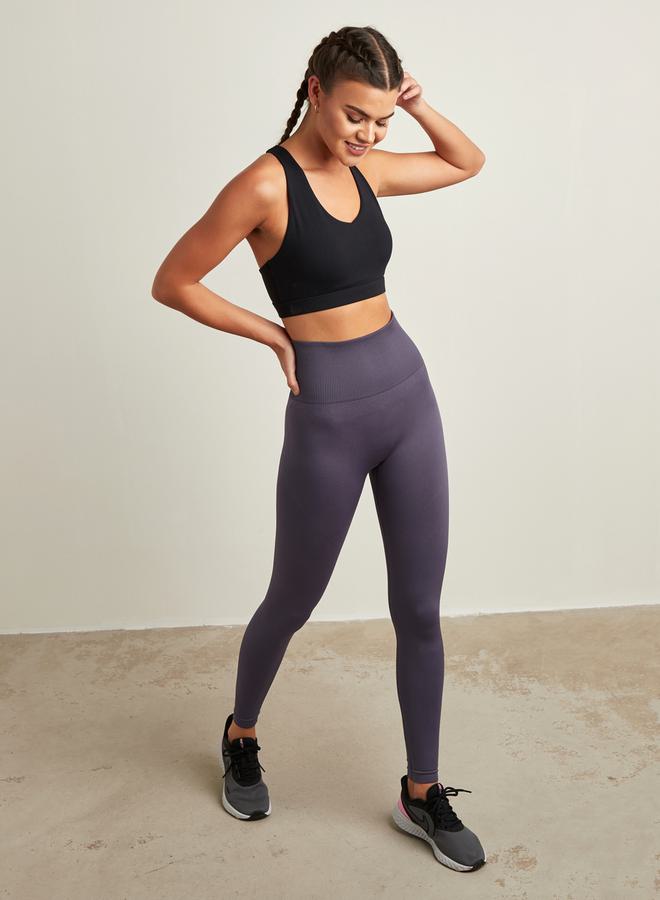 Styli Cross Back Firm Support Sports Bra Top  - Image 3