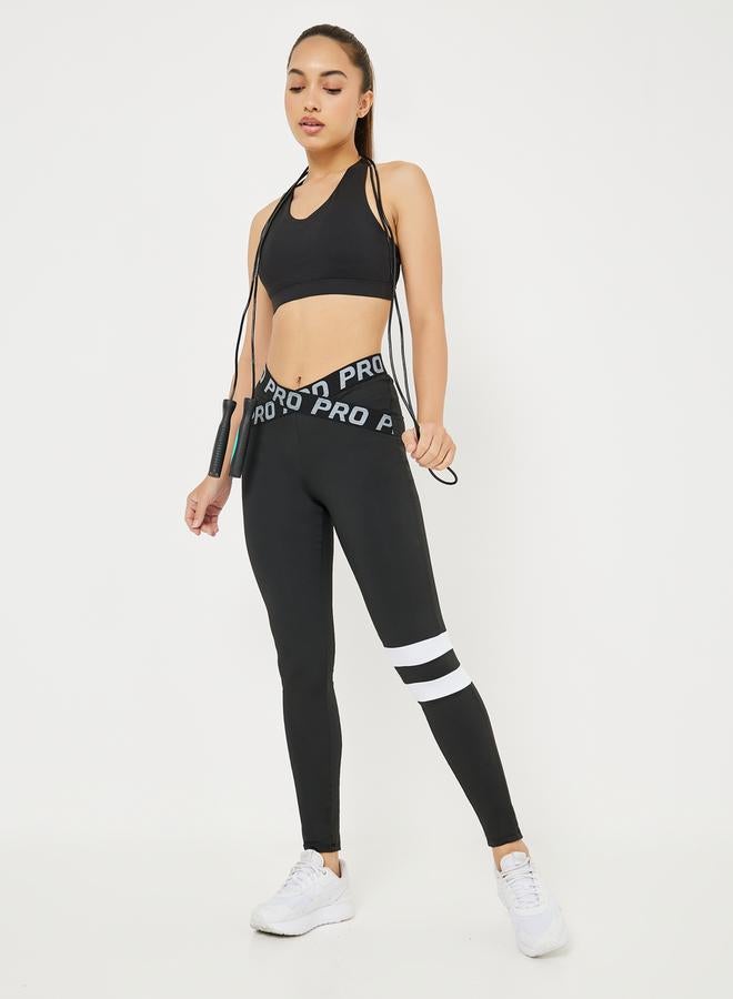 Styli Cross Back Firm Support Sports Bra Top  - Image 4