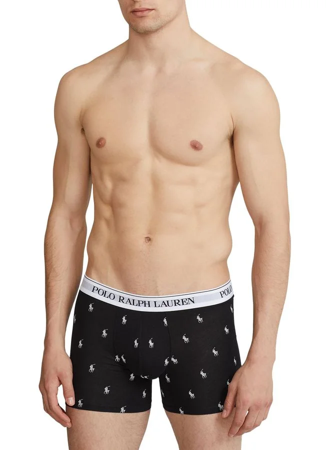 POLO RALPH LAUREN 3 Pack Logo Band Boxers