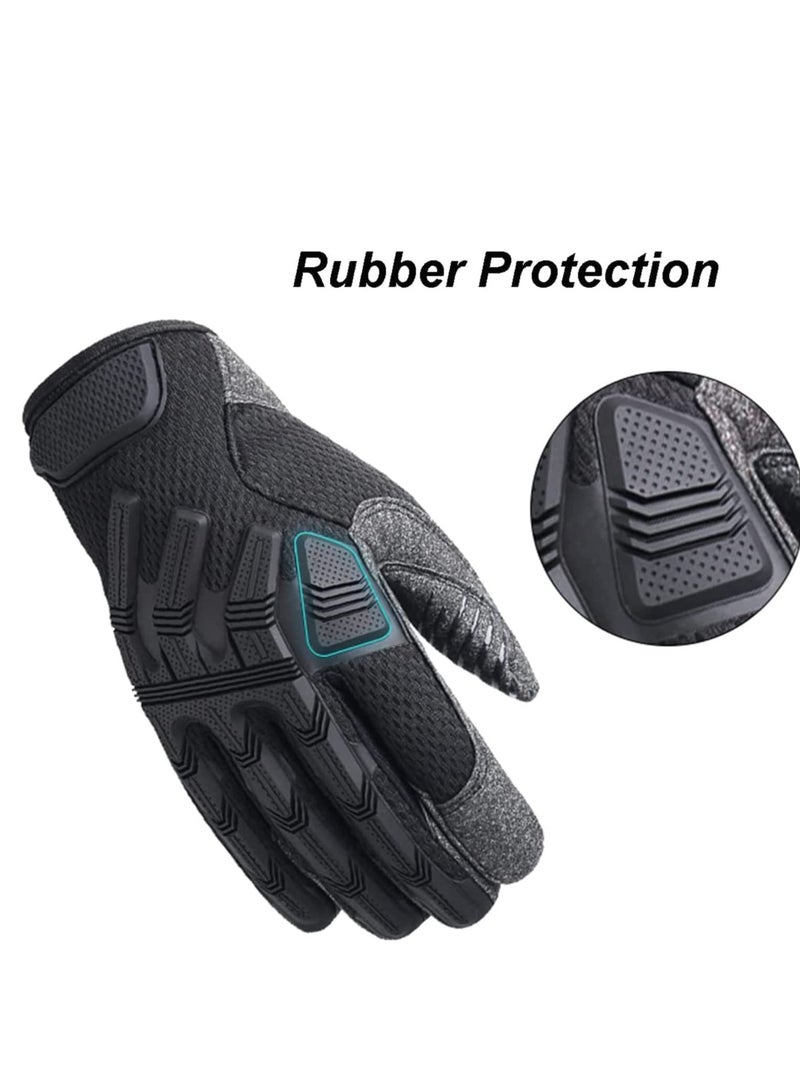 SOLARAE Hard Full Finger Motorcycle Glove Touch Screen Gloves For Motorbike Cycling Climbing Camping - Image 5