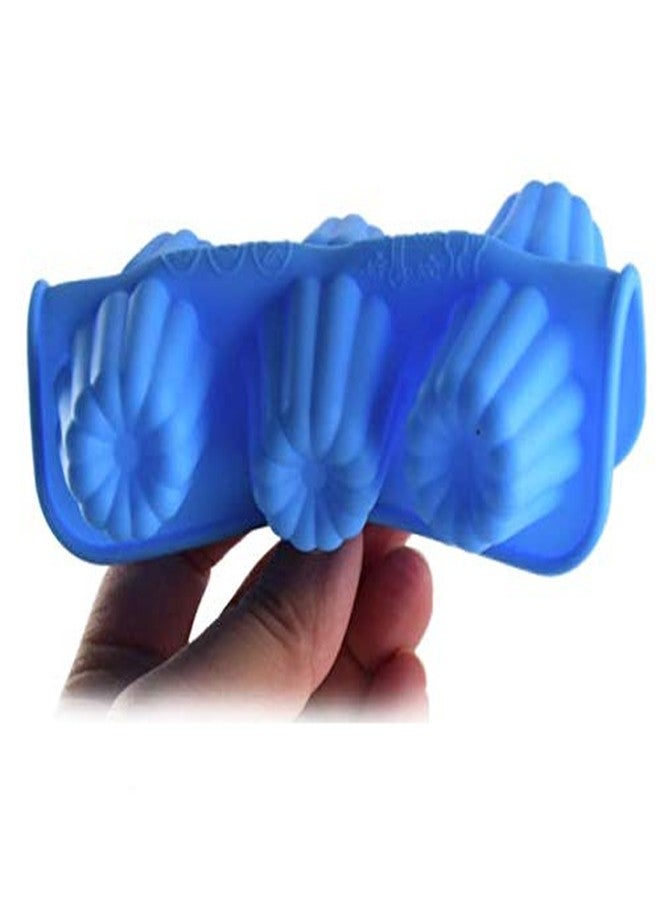 لاسوم قوالب كيك من السيليكون الآمن غذائيًا من لاسوم، قطعتان، 6 تجاويف، مصنوعة يدويًا للكيك والشوكولاتة والجيلي والبودينغ والحلويات - Image 3