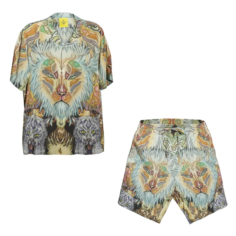 جانارا جونز طقم فيسكوز ماكاسي للجنسين للقطط