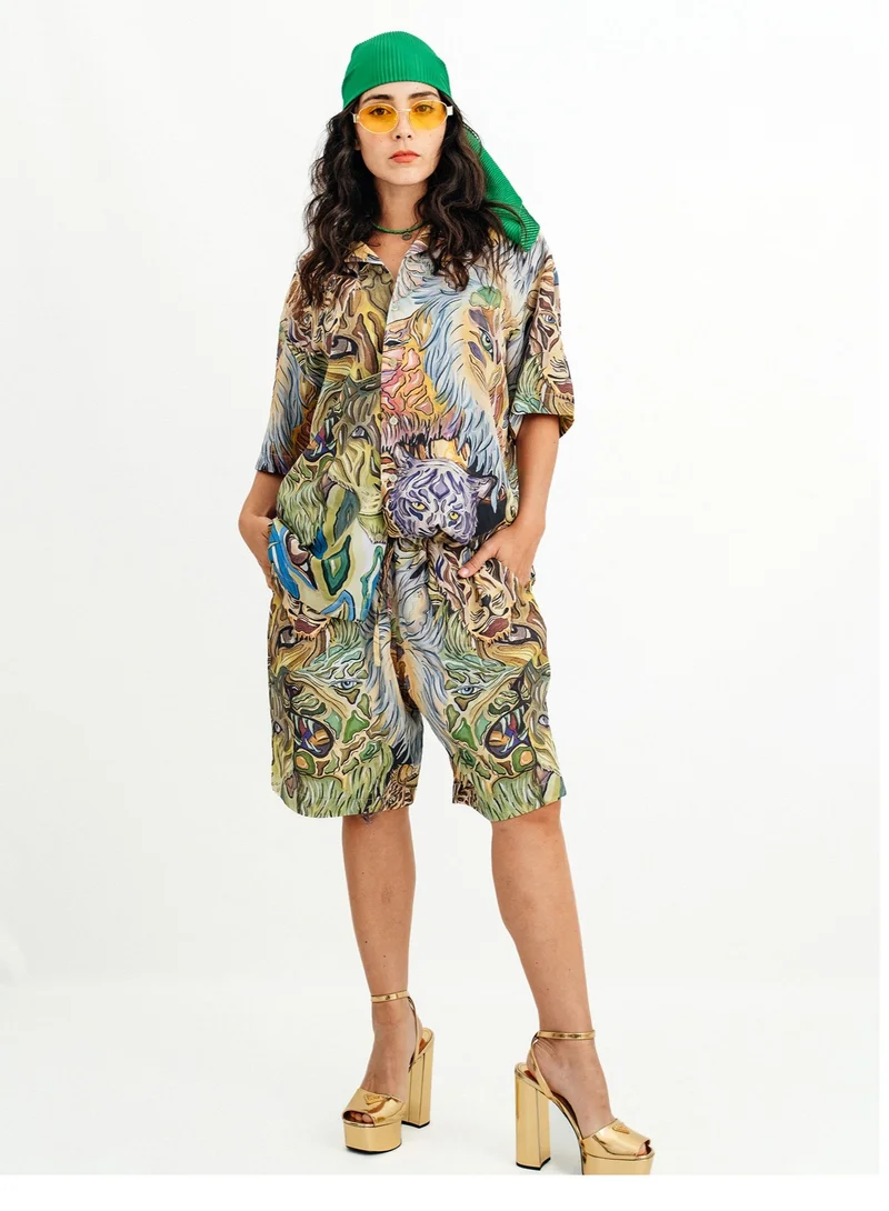 JANARA JONES Cats Viscose Makasi Unisex Set