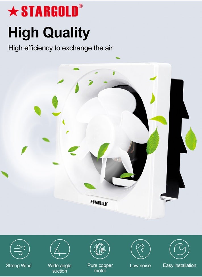 Stargold Exhaust Fan 40W With  Powerful Copper Motor For Long Life Time 12 Inch  - Image 2