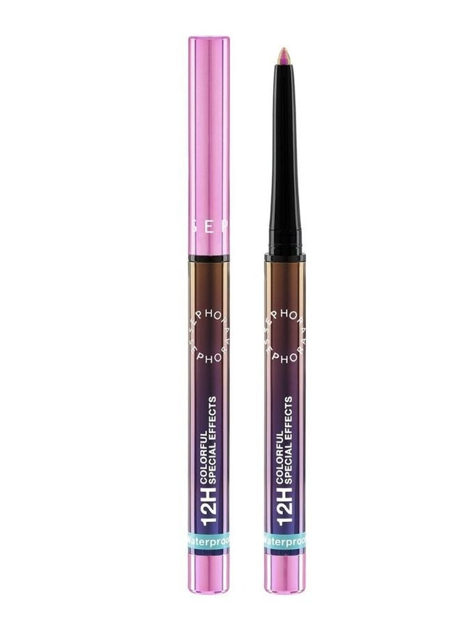 SEPHORA SEPHORA COLLECTION 12HR Colorful Special Effects Multichrome Retractable Eyeliner – 04 Astral Pink, Longwear Shifting Metallic Gel Liner  - Image 1
