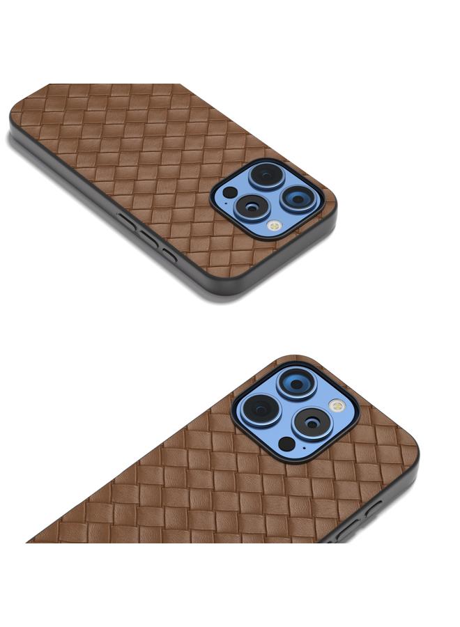 اس-توب جراب لهاتف iPhone 16 Pro بإطار أسود وملمس منسوج من مادة البولي يوريثين - Image 3