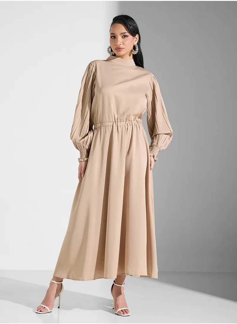 Khizana Puff Sleeve Dress