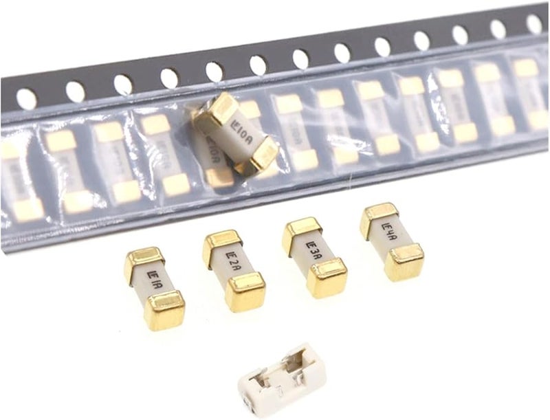 1808 100 قطعة فيوز سريع الانصهار 125 فولت 250 فولت تيار متردد 125 مللي أمبير إلى 1.5 أمبير SMD 2410 حامل فيوز - Image 3