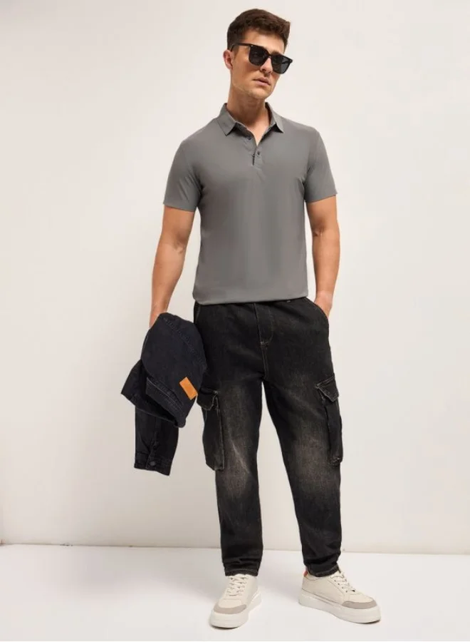 THE BEAR HOUSE Men's Polo Shirt for Casual & Semi-Formal Wear | Classic Collar Neck T-Shirt | Comfortable, Stylish & Versatile for Office, Travel, Outings & Everyday Use